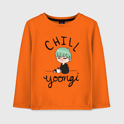 Детский лонгслив Chill Yoongi