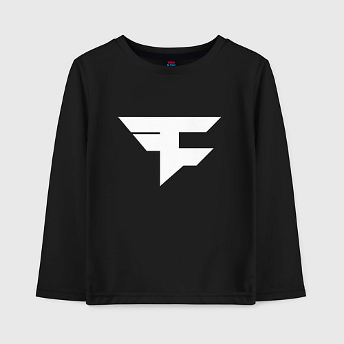 Детский лонгслив FAZE Symbol / Черный – фото 1