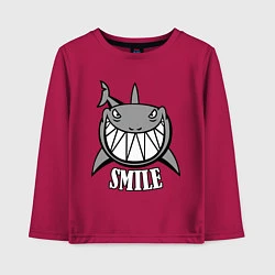 Детский лонгслив Shark Smile