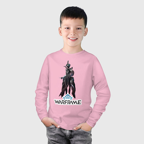 Детский лонгслив Equinox warframe / Светло-розовый – фото 3