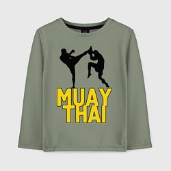 Детский лонгслив Muay Thai