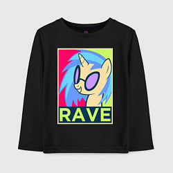 Детский лонгслив DJ Pon-3 RAVE