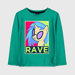 Детский лонгслив DJ Pon-3 RAVE