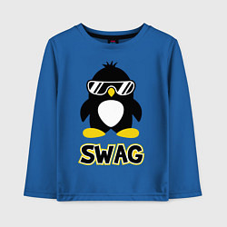 Детский лонгслив SWAG Penguin