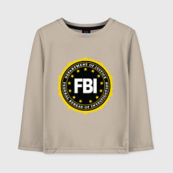 Детский лонгслив FBI Departament