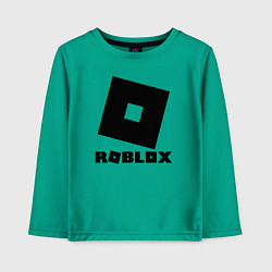 Лонгслив хлопковый детский ROBLOX, цвет: зеленый