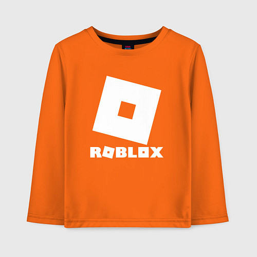 Детский лонгслив ROBLOX / Оранжевый – фото 1
