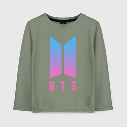 Детский лонгслив BTS: Neon V