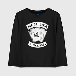 Детский лонгслив Metallica Since 1981