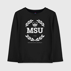 Детский лонгслив MSU