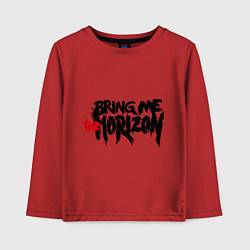 Детский лонгслив Bring me the horizon