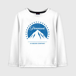 Лонгслив хлопковый детский Paramount Pictures, цвет: белый