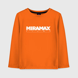 Лонгслив хлопковый детский Miramax Film, цвет: оранжевый