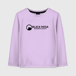 Детский лонгслив Black Mesa: Research Facility