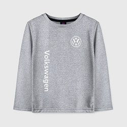 Лонгслив хлопковый детский VOLKSWAGEN, цвет: меланж