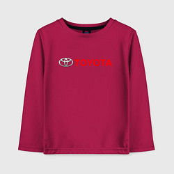 Детский лонгслив TOYOTA