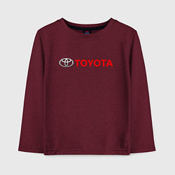 Детский лонгслив TOYOTA
