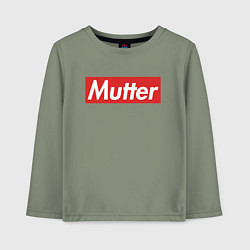 Детский лонгслив Mutter