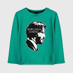 Детский лонгслив Baba Yaga is Coming