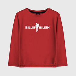 Лонгслив хлопковый детский BILLIE EILISH: Black Fashion, цвет: красный