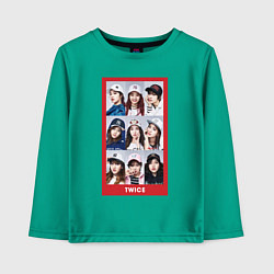 Детский лонгслив TWICE