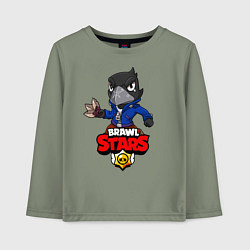 Детский лонгслив BRAWL STARS CROW