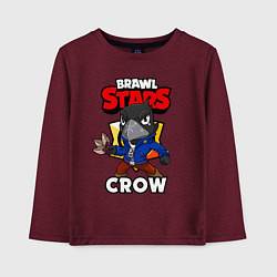 Детский лонгслив BRAWL STARS CROW