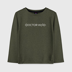 Детский лонгслив DOCTOR WHO