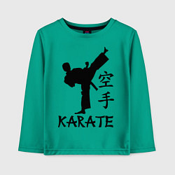Детский лонгслив Karate craftsmanship