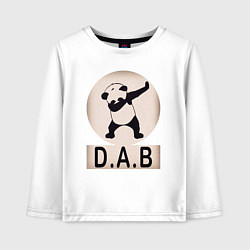 Детский лонгслив DAB Panda