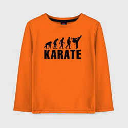 Детский лонгслив Karate Evolution