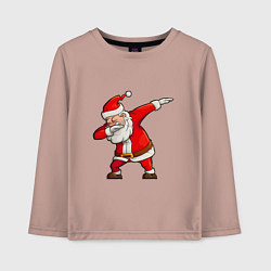 Детский лонгслив Dab Santa