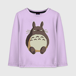 Детский лонгслив Грустный Тоторо