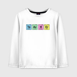 Детский лонгслив Teacher