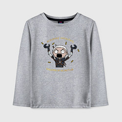 Детский лонгслив Ведьмаку Заплатите