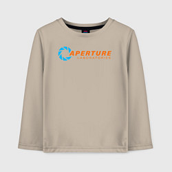 Детский лонгслив Aperture Laboratorie