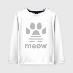 Детский лонгслив Meow