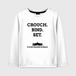 Детский лонгслив Crouch Bind Set