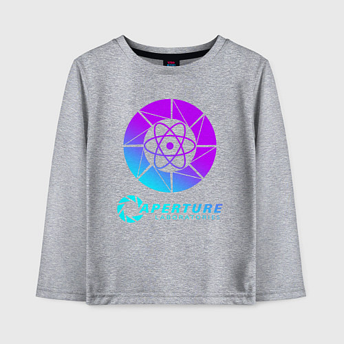 Детский лонгслив PORTAL / Меланж – фото 1