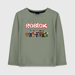 Лонгслив хлопковый детский ROBLOX, цвет: авокадо