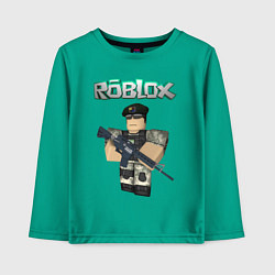 Детский лонгслив Roblox Defender