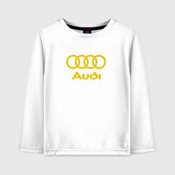 Детский лонгслив Audi GOLD