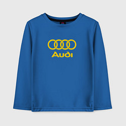 Детский лонгслив Audi GOLD