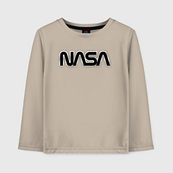 Детский лонгслив NASA