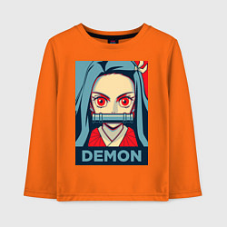 Детский лонгслив Незуко Камадо