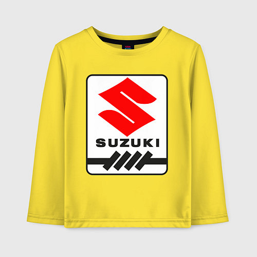 Детский лонгслив Suzuki / Желтый – фото 1