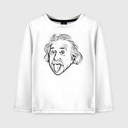 Детский лонгслив Альберт Эйнштейн