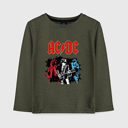 Детский лонгслив ACDC