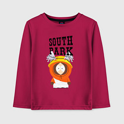 Лонгслив хлопковый детский South Park Кенни, цвет: маджента