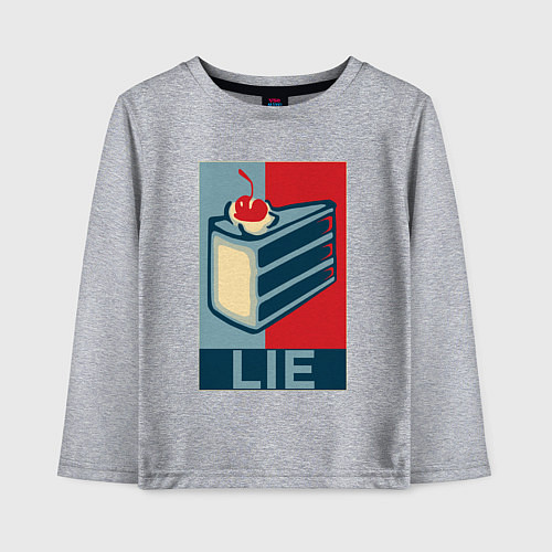 Детский лонгслив PORTAL / Меланж – фото 1